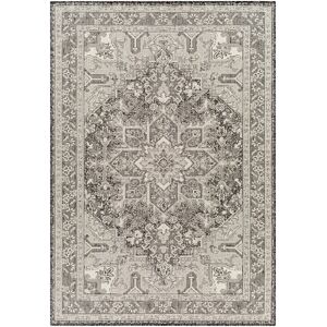 Surya Alfombra exterior/interior gris/marfil 160x213