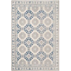 Safavieh Alfombra azul/beige 155 x 230