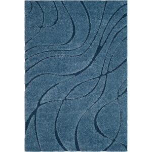 Safavieh Alfombra azul/beige 185 x 275