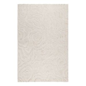 Esprit Alfombra interior/exterior con relieve y diseño floral beige 120x170