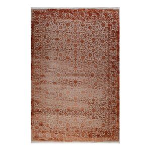 Esprit Alfombra clásica suave, estilo vintage con relieve, terracota 120x170