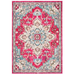 Safavieh Alfombra fucsia/azul 90 x 150