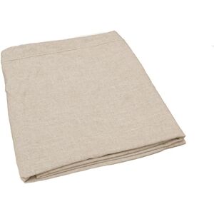 Decowood Funda para cabecero de lino beige de 140x110cm