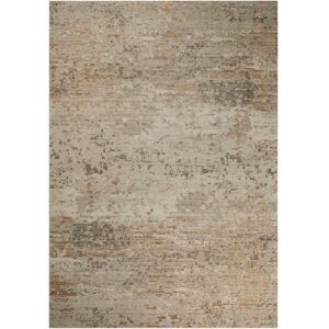 Esprit Alfombra diseño lana pura y viscosa tonos beige en relieve 200x300