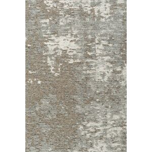 Novatrend Alfombra moderna de tejido plano gris 240x340 cm