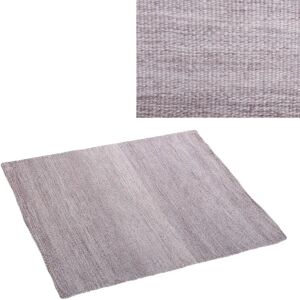 LOLAhome Alfombra sostenible Goa de PET reciclado para salón y exterior beige piedra de 230x160 cm