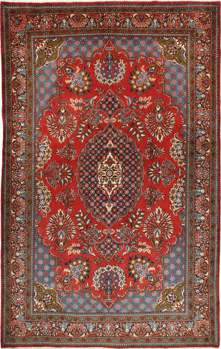 Anudada a mano . Origen: Persia / Iran Alfombra Persa Wiss Alfombra 214X337 Marrón/Rojo (Lana, Persia/Irán)