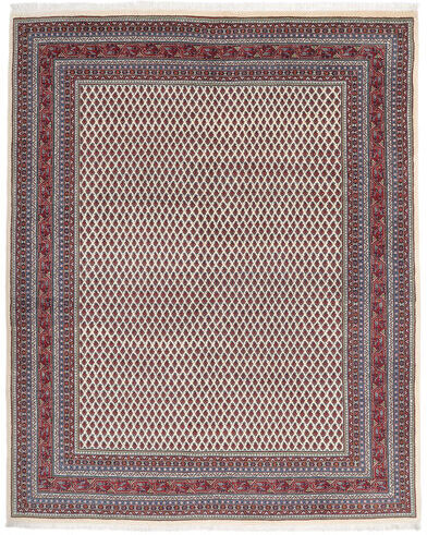 Anudada a mano . Origen: Persia / Iran Alfombra Persa Sarough Mir Alfombra 212X262 Negro/Rojo Oscuro (Lana, Persia/Irán)