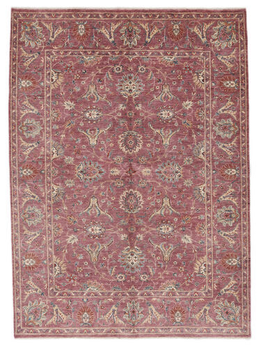 Anudada a mano . Origen: Pakistan Alfombra Oriental Ziegler Fine Alfombra 175X239 Rojo Oscuro/Marrón (Lana, Pakistán)