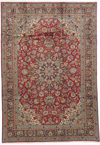 Anudada a mano . Origen: Persia / Iran Alfombra Tabriz Alfombra 200X295 Marrón/Rojo Oscuro (Lana, Persia/Irán)