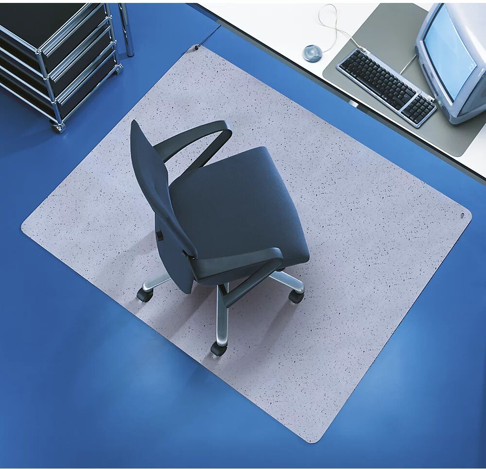 kaiserkraft Estera de protección para el suelo ESD YOGA FLAT, para suelos duros y alfombras de pelo corto, A x P 1300 x 1200 mm