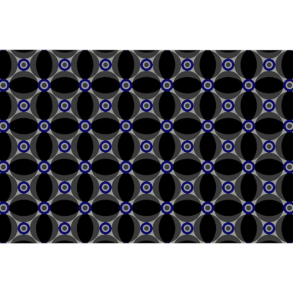 NOTRAX Estera contra la suciedad, Déco Design™, L x A 1800 x 1200 mm, azul y negro