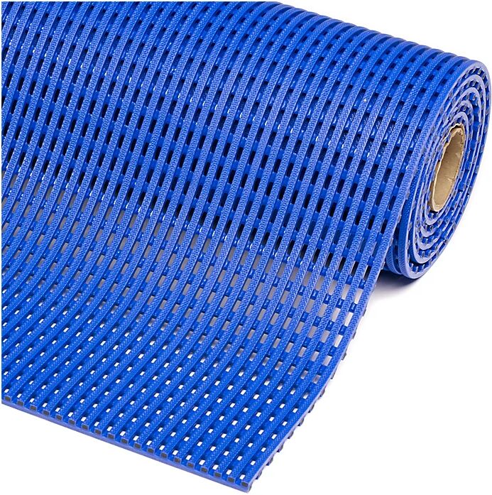 NOTRAX Estera antideslizante, PVC, anchura 1200 mm por m lin., azul