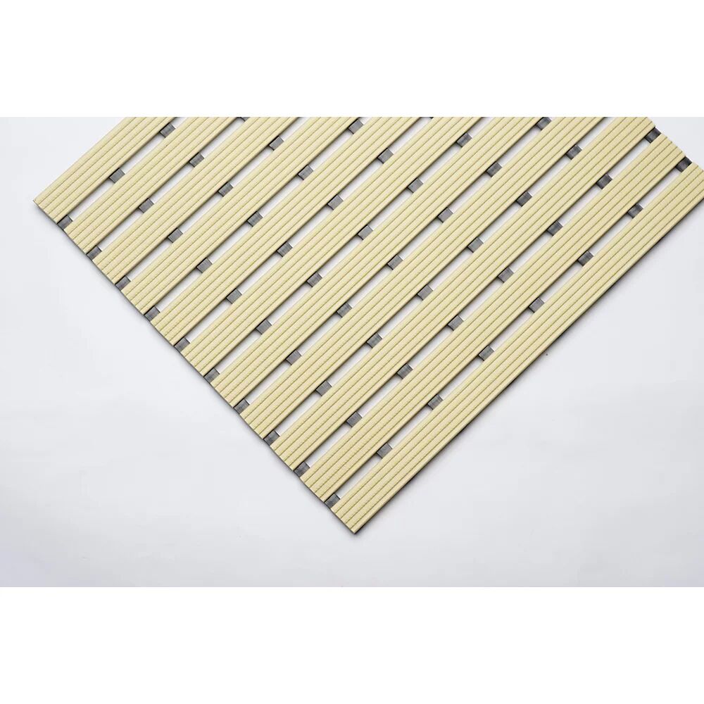 EHA Estera de PVC, por metro lin., superficie de paso de PVC duro, antideslizante, anchura 600 mm, beige