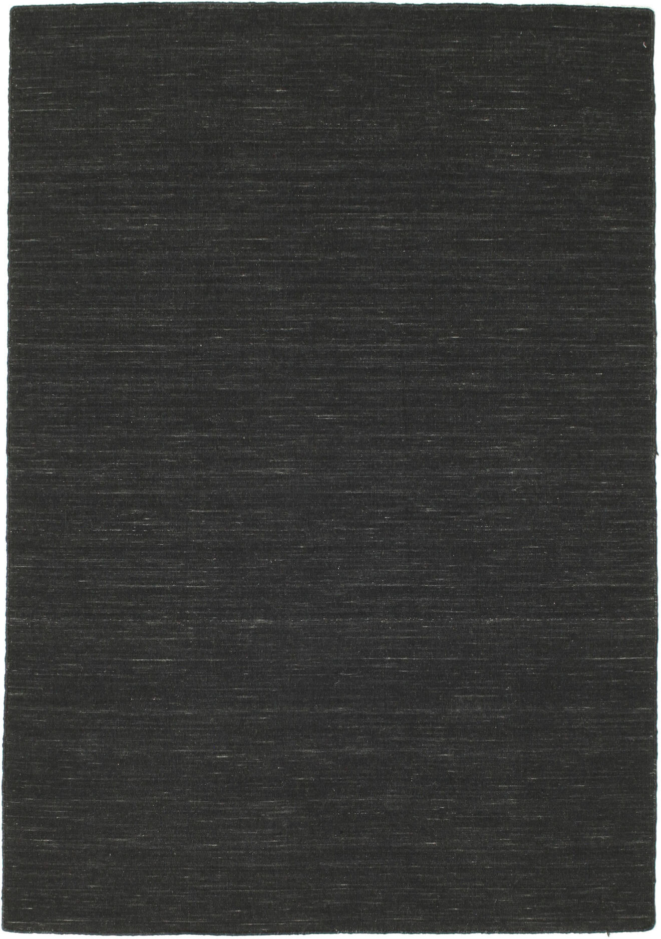 RugVista Kilim loom Alfombra - Negro 140x200