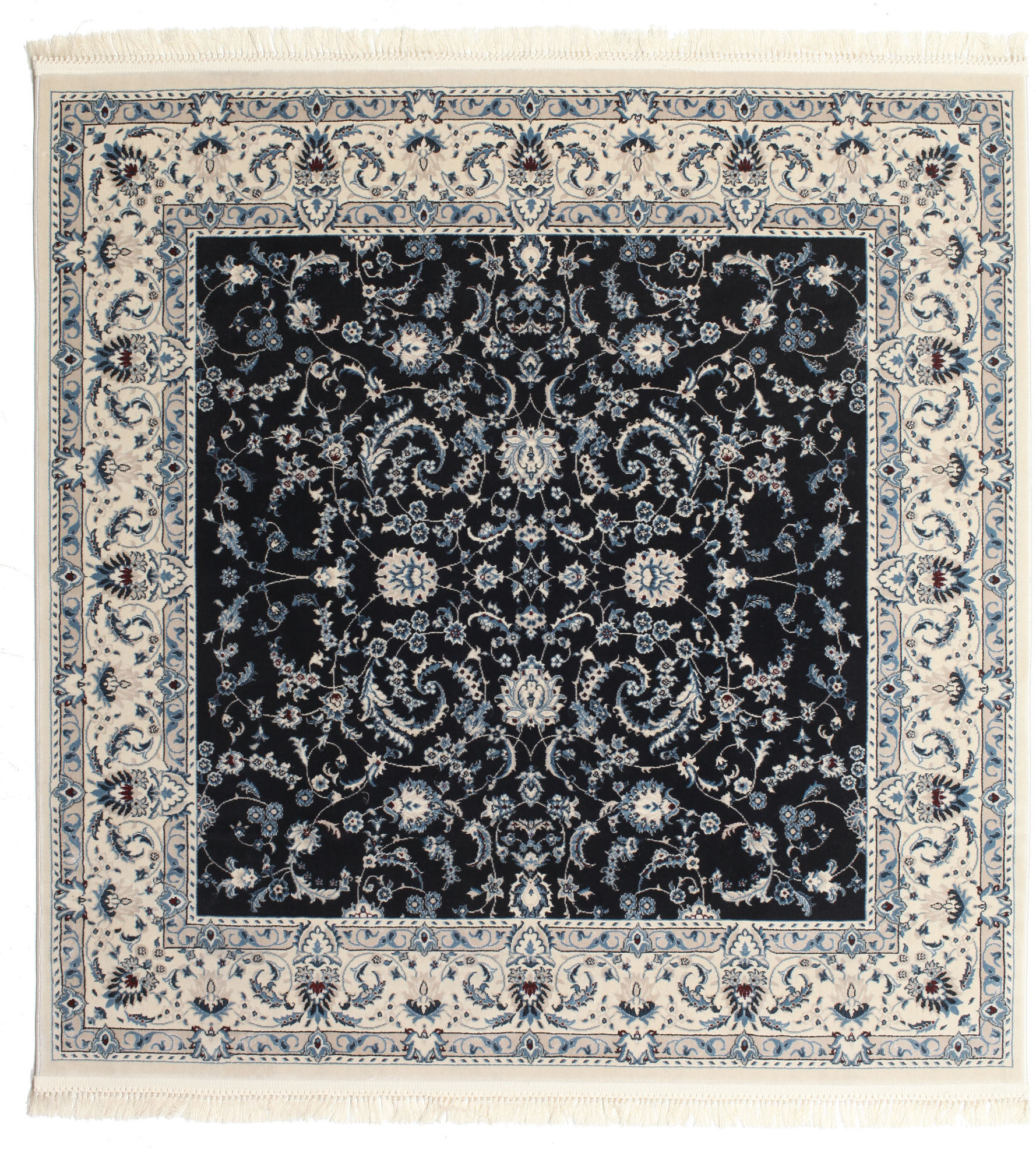 RugVista Nain Florentine Alfombra - Azul Oscuro 200x200