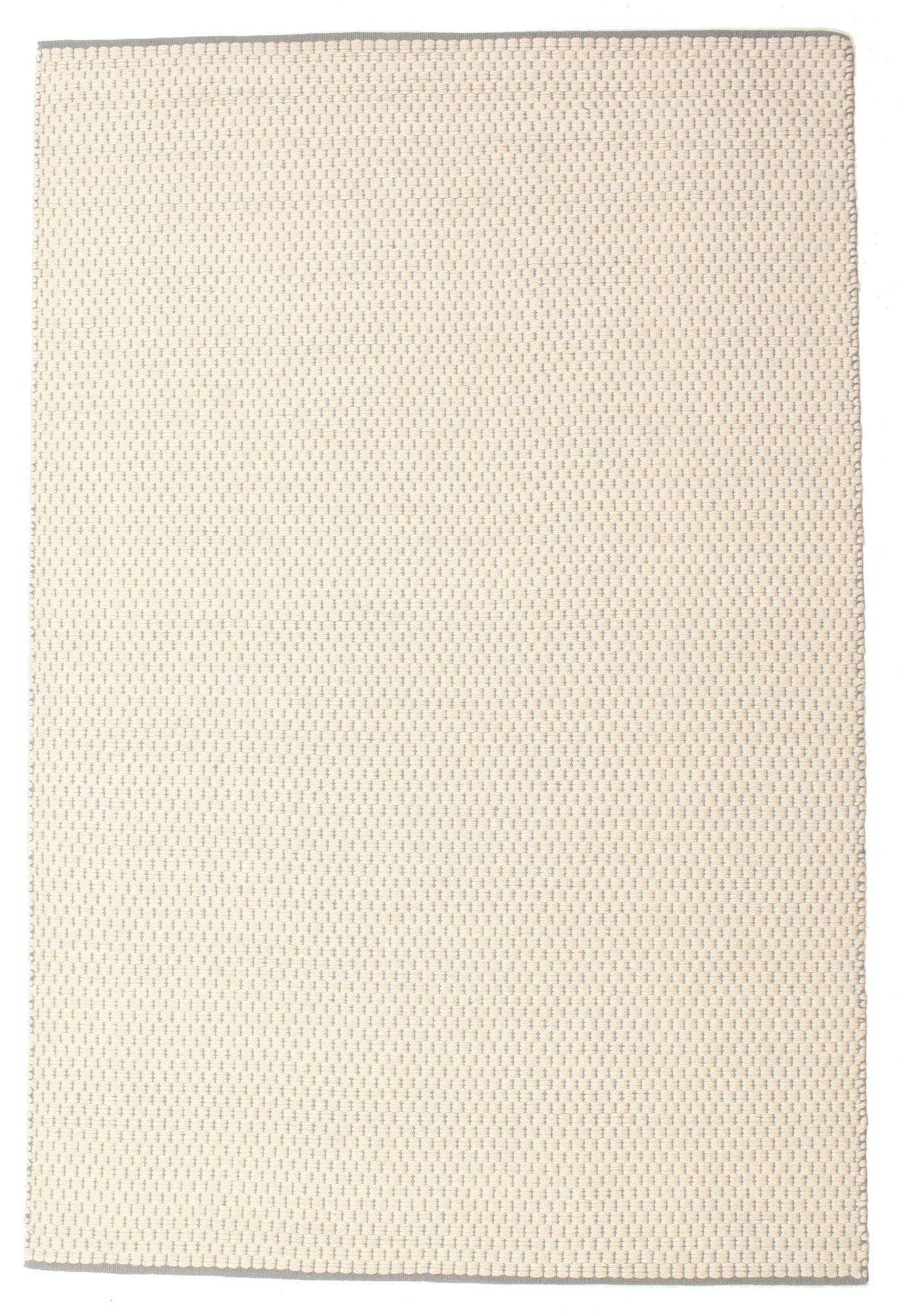 RugVista Bobbie Alfombra - Blanco crudo / Gris claro 160x230