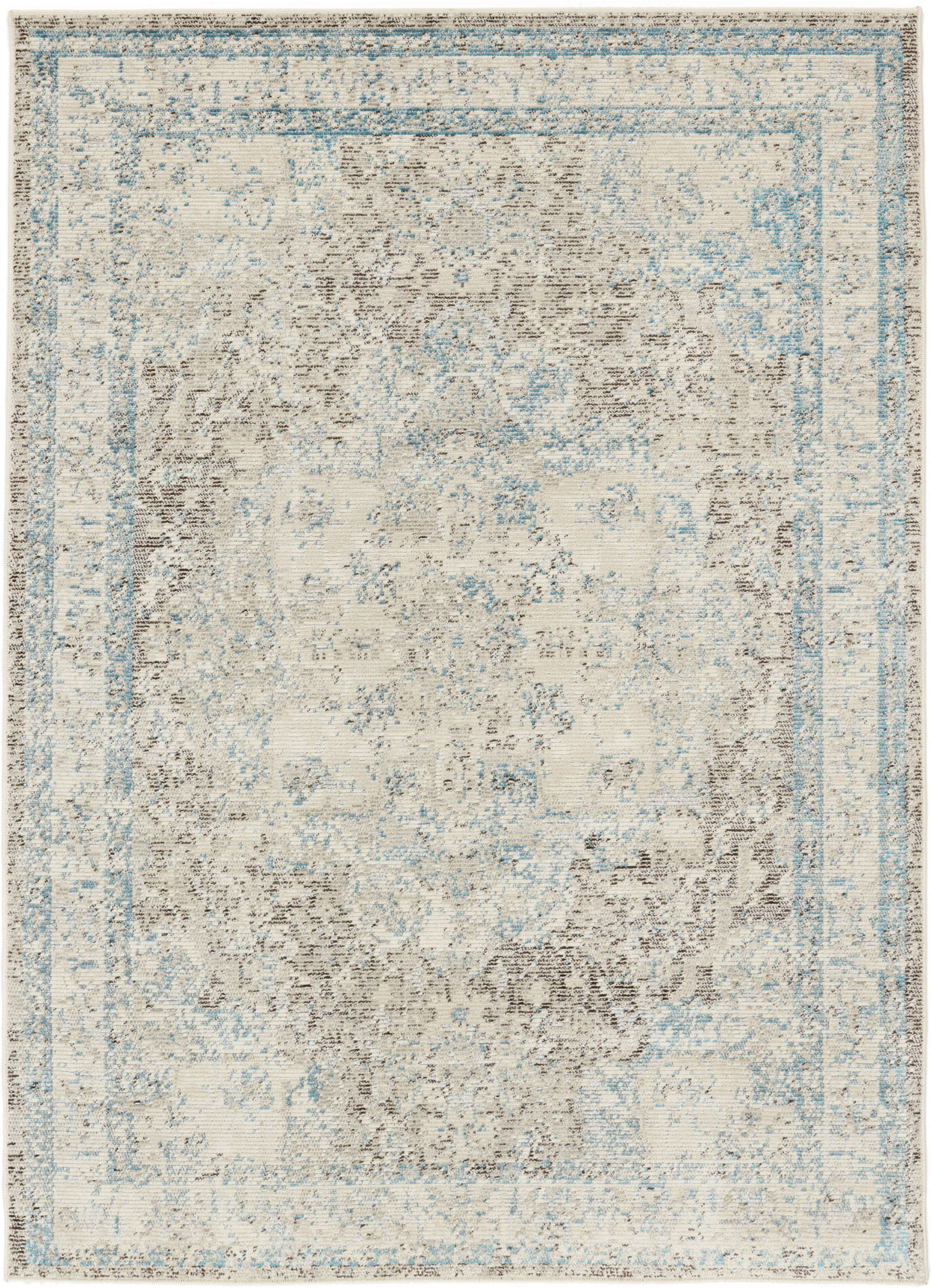 RugVista Nadia Alfombra - Blanco crema / Greige 160x230