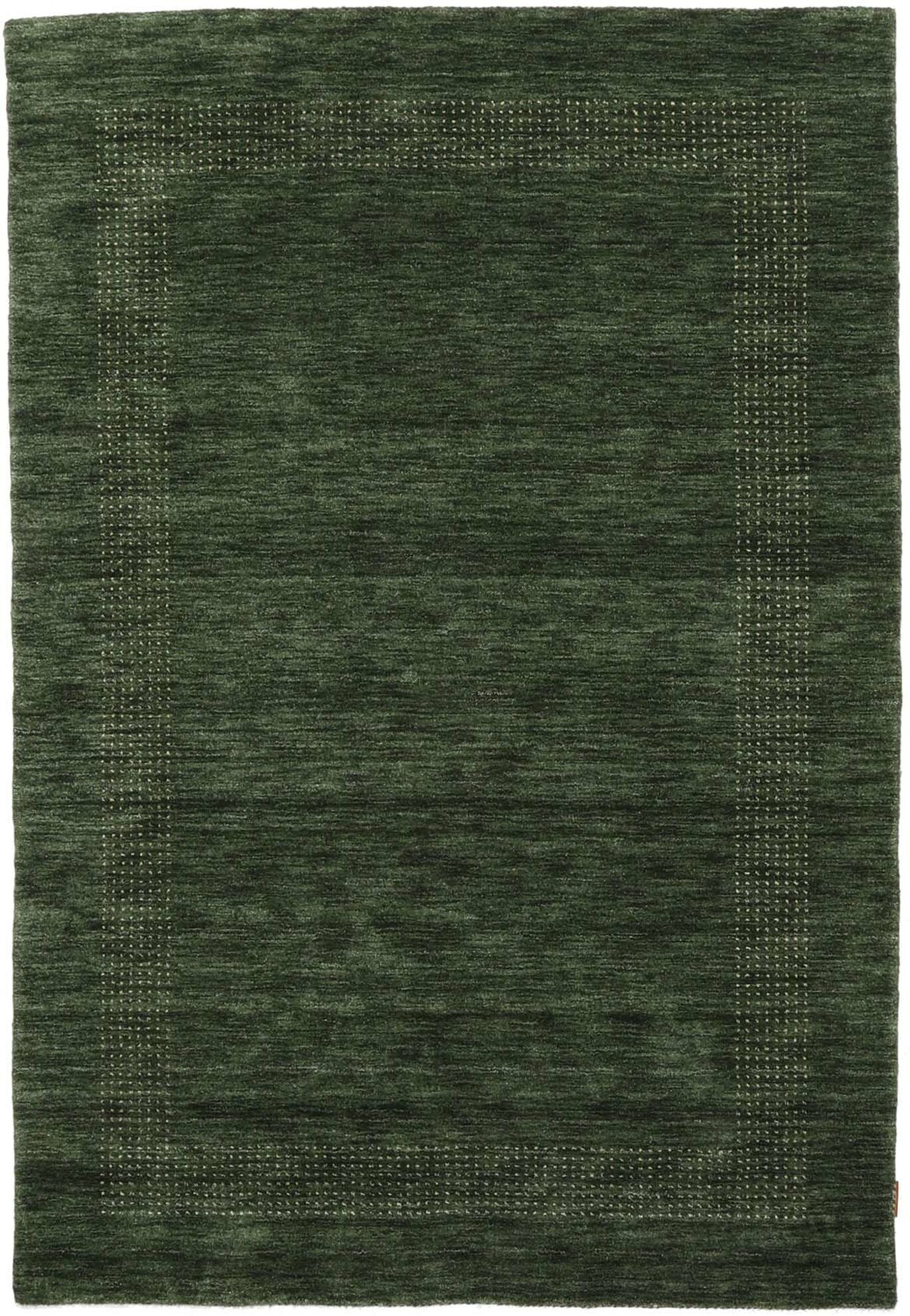 RugVista Handloom Gabba Alfombra - Verde hierba 140x200