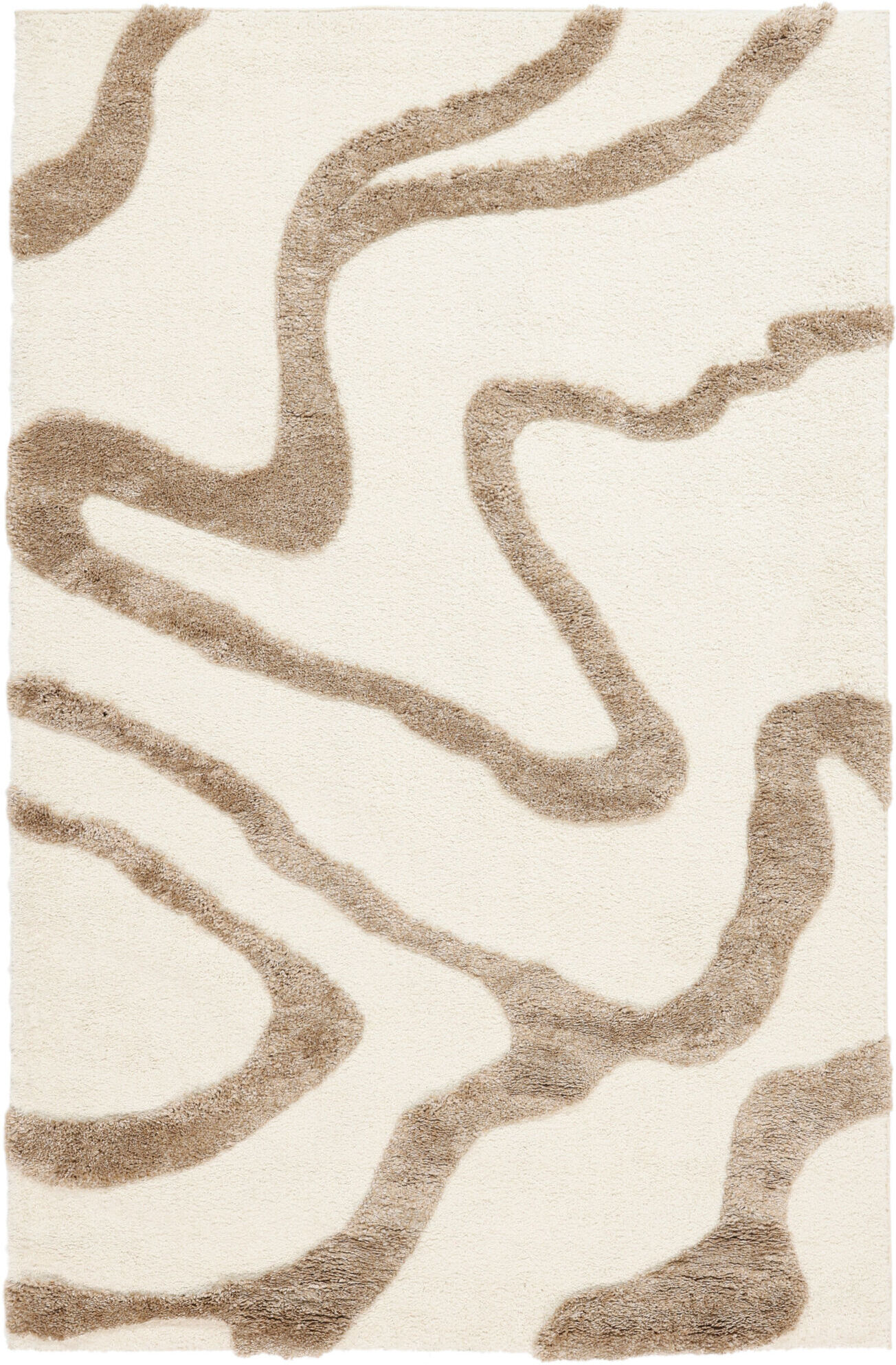 RugVista Ginori Alfombra - Blanco crudo / Beige 200x300