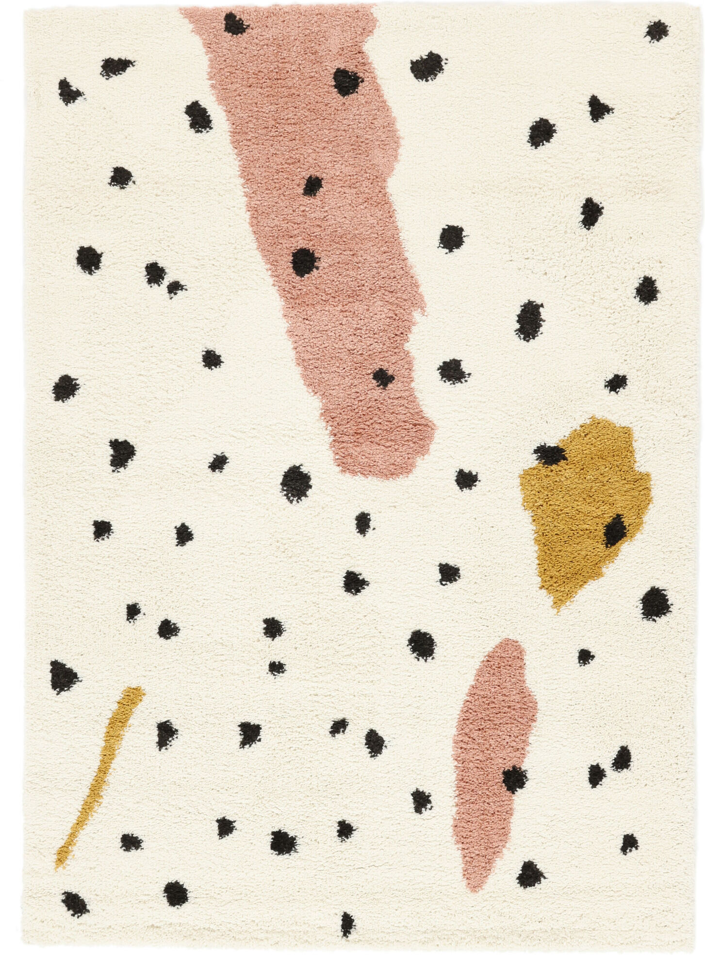 RugVista Spotty Alfombra - Blanco crudo 160x230