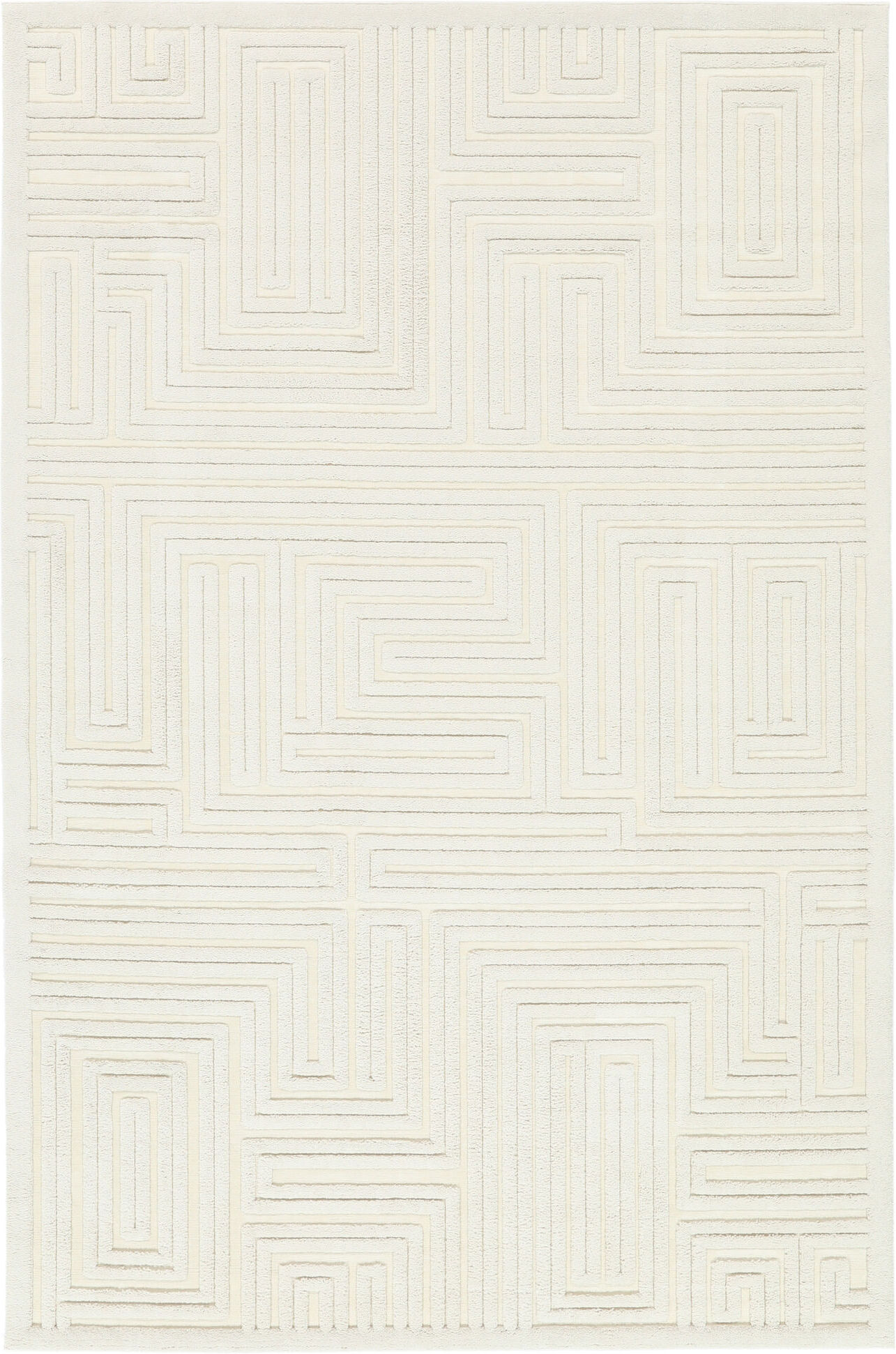 RugVista Millie Alfombra - Blanco crudo 140x200