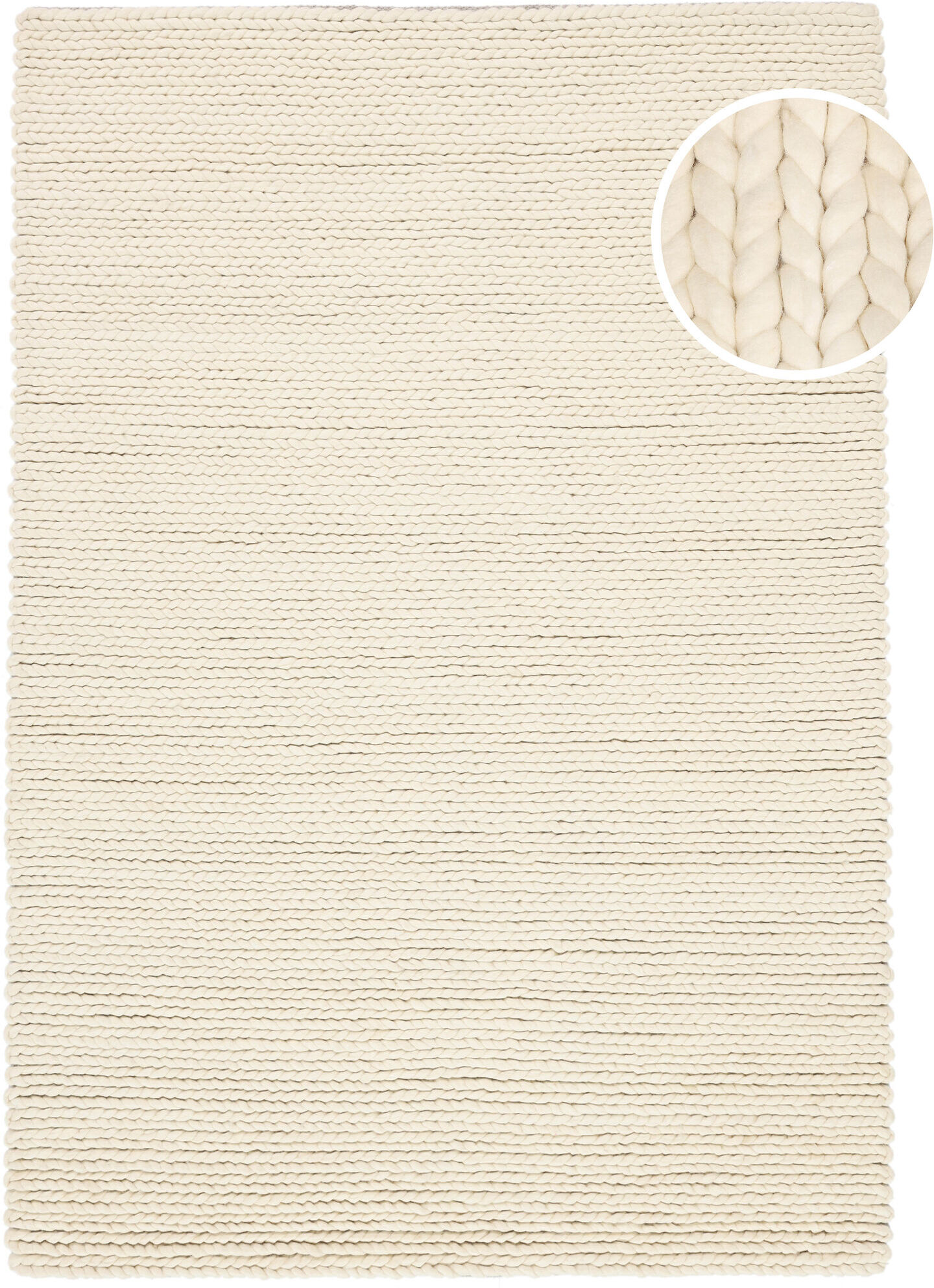 RugVista Kiruna Alfombra - Blanco crudo 160x230