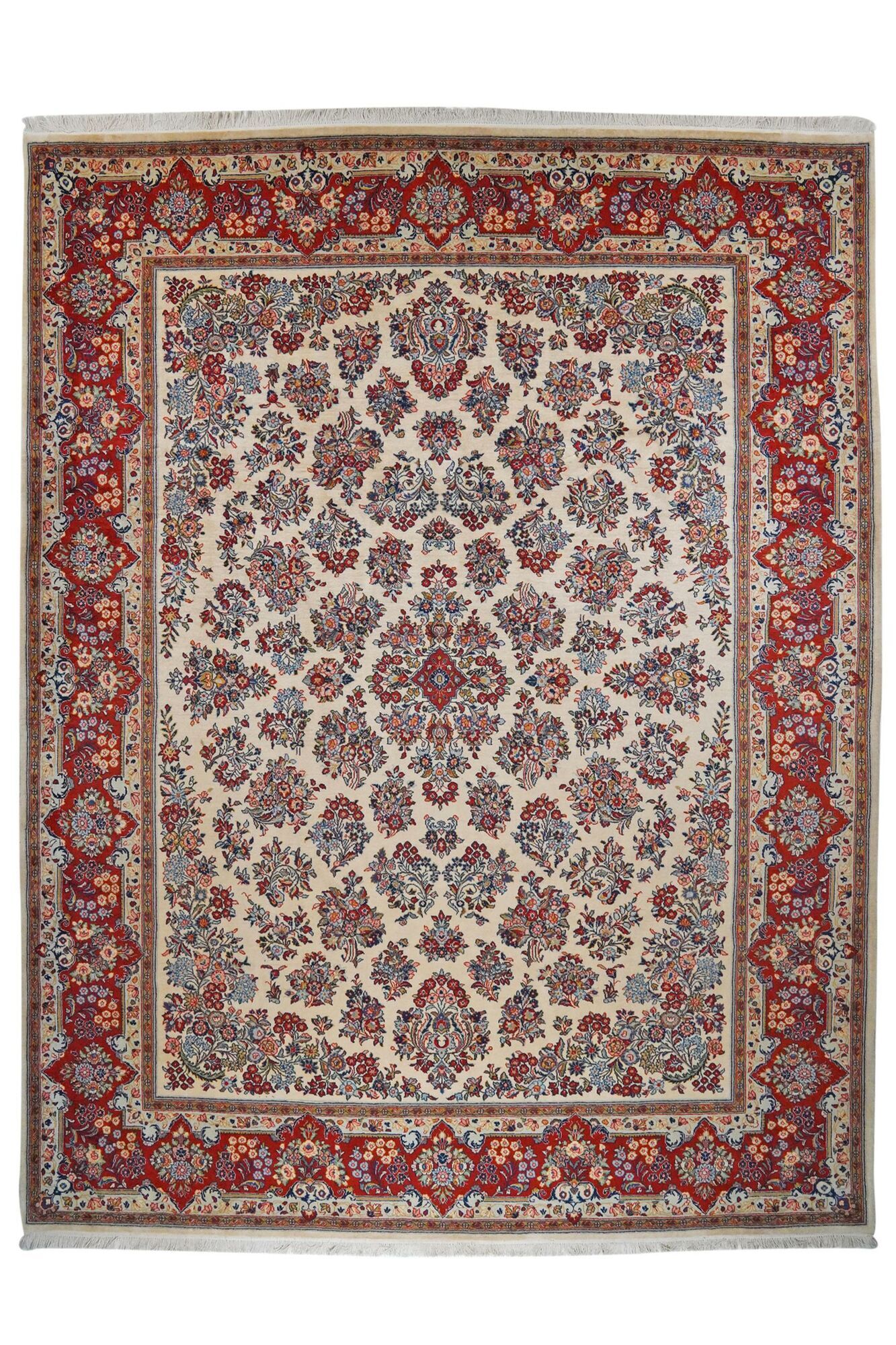 Anudada a mano . Origen: Persia / Iran Sarough Fine Alfombra 260x340