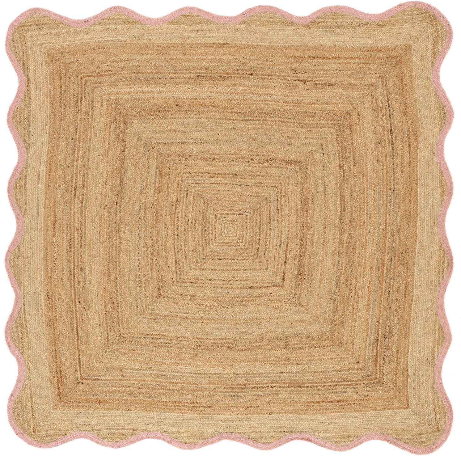 RugVista Sway Alfombra - Beige / Rosa 250x250