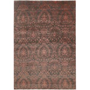 Käsinsolmittu. Alkuperä: India Damask Matot 256x355