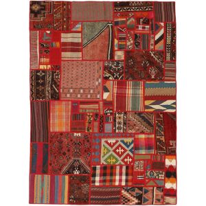 Käsinsolmittu. Alkuperä: Persia Kelim Patchwork Matot 140x200