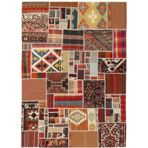 Käsinsolmittu. Alkuperä: Persia Kelim Patchwork Matot 140x200