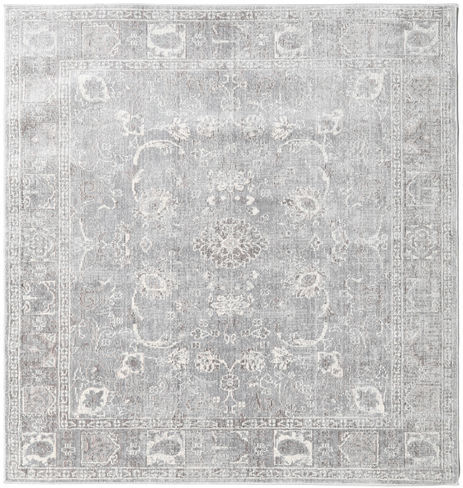 RugVista 150X150 Neliö Matto Maharani Vintage Vaaleanharmaa