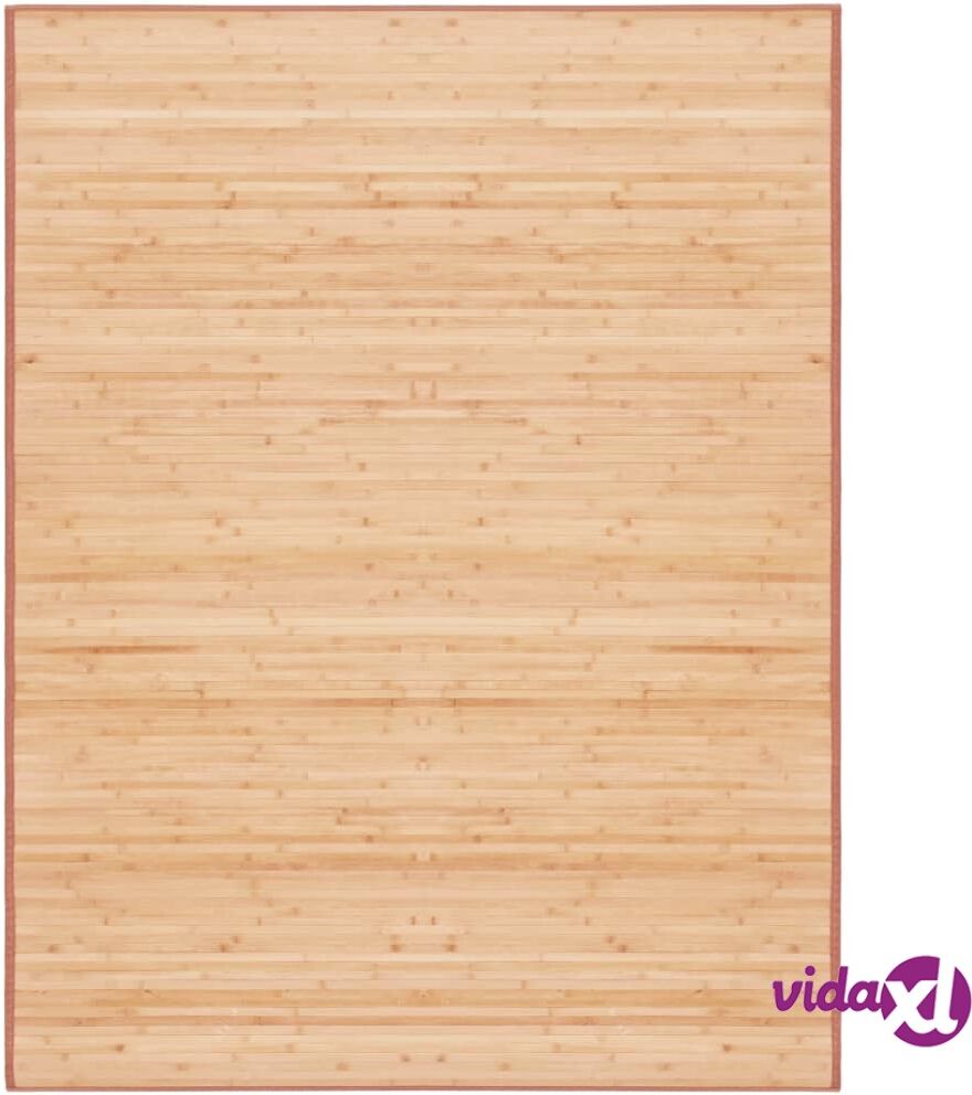 vidaXL Matto bambu 150x200 cm ruskea