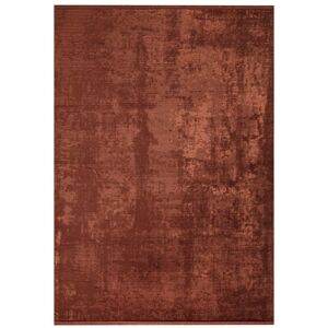 Toscohome Tapis antidérapant 160x230 cm bambou vintage couleur orange tabac