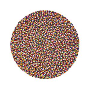 myfelt - Lotte Tapis de boules de feutre, Ø 140 cm