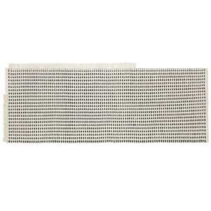 ferm LIVING Way outdoor runner 180 x 70 cm blanc casse bleu