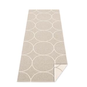 Pappelina Tapis reversible boo 70 x 200 cm lin vanille