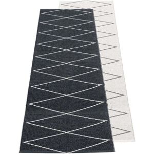 Pappelina Max tapis reversible 70 x 240 cm noir vanille