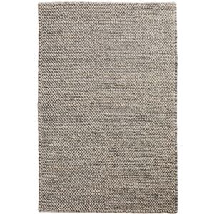 Woud - Tapis à poils, 170 x 240 cm, gris foncé