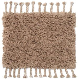 ferm LIVING - Amass Tapis à poils longs, 50 x 70 cm, white pepper