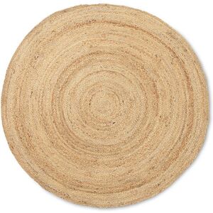 ferm LIVING - Eternal Tapis de jute rond, Ø 240 cm, naturel