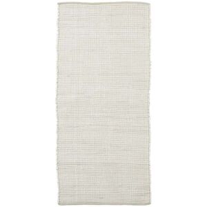 House Doctor - Chindi Tapis, 70 x 160 cm, blanc