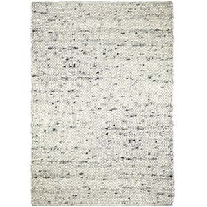 Collection - Tapis en boule de feutre Pebble, 140 x 200 cm, beige chine