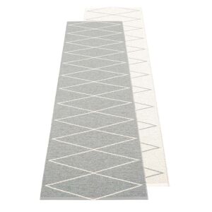 Pappelina - Max Tapis réversible, 70 x 240 cm, gris / vanilla