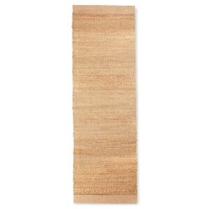 HKliving - Tapis en chanvre, 60 x 200 cm naturel