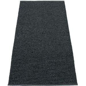 Pappelina - Svea Tapis, 70 x 160 cm, black metallic / black