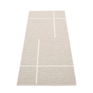 Pappelina - Fred Tapis réversible, 70 x 180 cm, lin / vanille