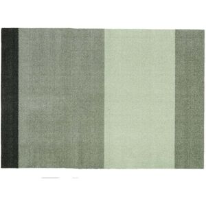 tica copenhagen - Stripes Horizontal Tapis, 90 x 130 cm, clair / dusty / vert foncé