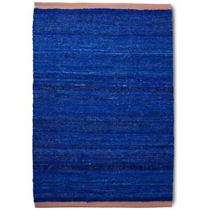 HKliving - Tapis en soie, 120 x 180 cm, azure